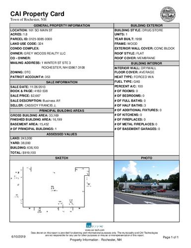 Sawyer Heights: 161 S Main St, Rochester, NH 03867